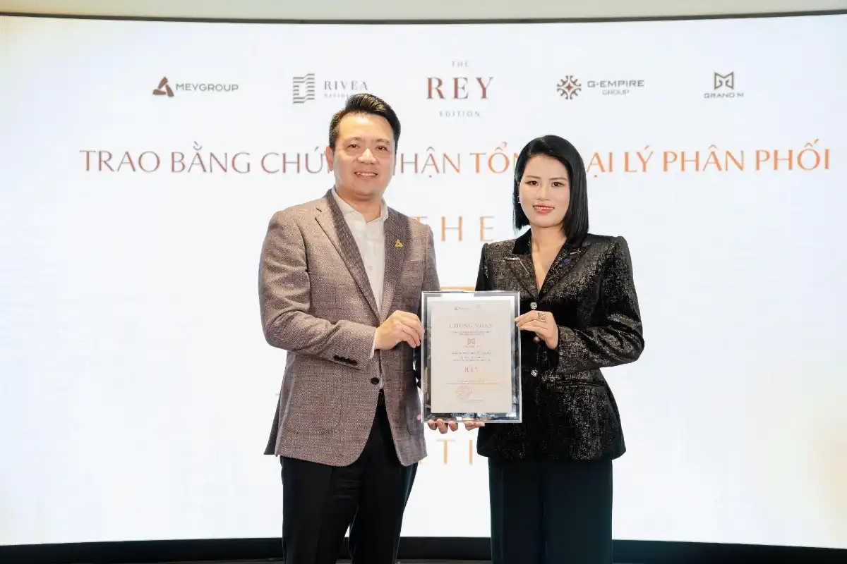 Grand M trở thành Tổng Đại lý phân phối “Biệt thự tầng không” The Rey Edition